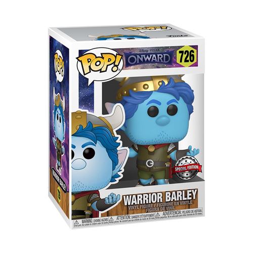 Figurine Funko Pop Disney Onward Warrior Barley État correct - Funko reconditionné disponible sur Fnac