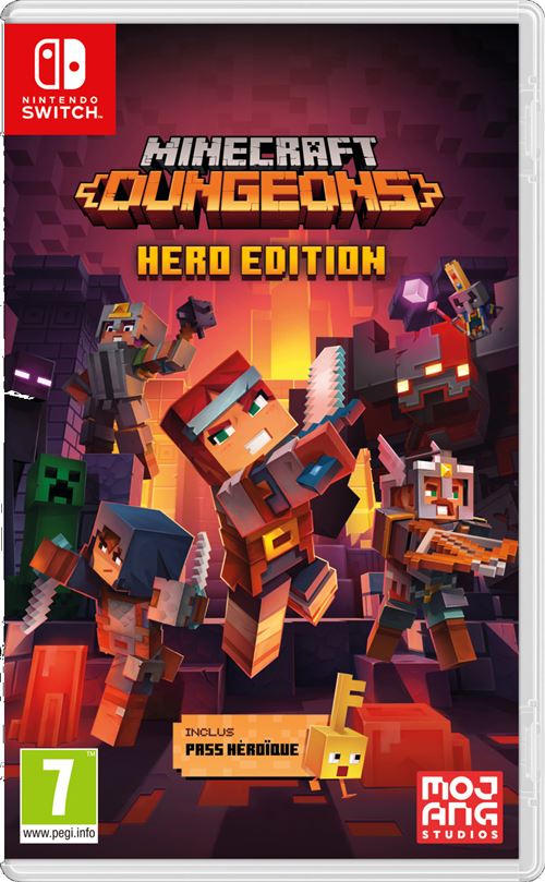 Minecraft Dungeons - Hero Edition Nintendo Switch État correct - Nintendo reconditionné disponible sur Fnac