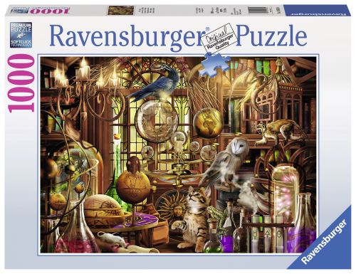 Acheter Puzzle 1000 pièces Ravensburger Le laboratoire de Merlin État correct - 33,81 € Puzzle 1000 pièces Ravensburger Le laboratoire de Merlin État correct - Ravensburger reconditionné disponible sur Fnac