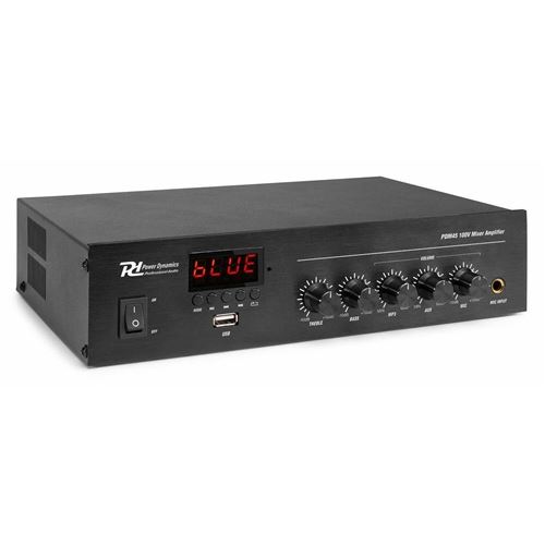 Acheter Power Dynamics PDM45 - Amplificateur 100V 45W RMS, Bluetooth, MP3, USB, AUX, avec Télécommande État correct - 89,25 € Power Dynamics PDM45 - Amplificateur 100V 45W RMS, Bluetooth, MP3, USB, AUX, avec Télécommande État correct - Power Dynamics reconditionné disponible sur Fnac