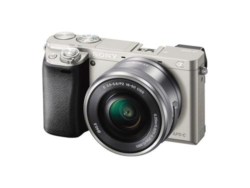Appareil photo hybride Sony Alpha 6000 Argent + Objectif E PZ 16-50mm f/3,5-5,6 OSS État correct - Sony reconditionné disponible sur Fnac
