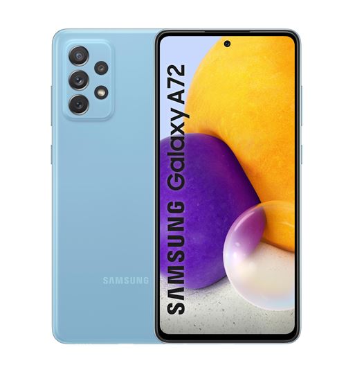 Acheter Samsung Galaxy A72 - 4G smartphone - double SIM - RAM 6 Go / Mémoire interne 128 Go - microSD slot - écran OEL - 6.7"" - 2400 x 1080 pixels - 4x caméras arrière 64 MP, 12 MP, 8 MP, 5 MP - front camera 32 MP - bleu génial État correct - 169,75 € Samsung Galaxy A72 - 4G smartphone - double SIM - RAM 6 Go / Mémoire interne 128 Go - microSD slot - écran OEL - 6.7"" - 2400 x 1080 pixels - 4x caméras arrière 64 MP, 12 MP, 8 MP, 5 MP - front camera 32 MP - bleu génial État correct - Samsung reconditionné disponible sur Fnac