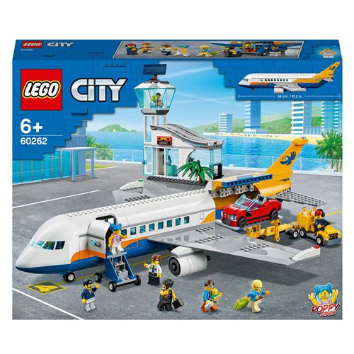 LEGO® City 60262 L'avion de passagers État correct - Lego City reconditionné disponible sur Fnac