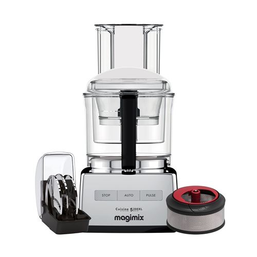 Acheter Robot multifonction Magimix 18715F CS5200XL Premium Chrome État correct - 378,99 € Robot multifonction Magimix 18715F CS5200XL Premium Chrome État correct - Magimix reconditionné disponible sur Fnac