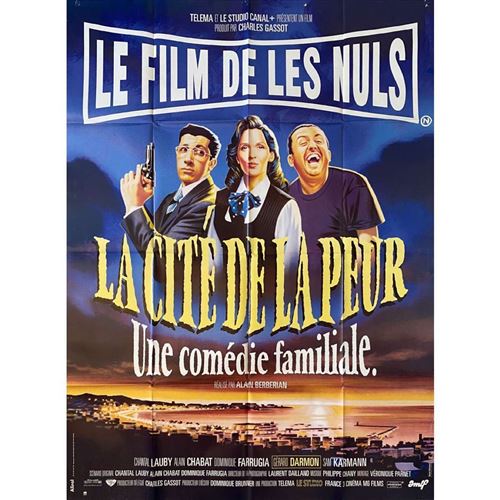 Affiche de Cinéma Originale - La cité de la peur - 1994 - alain Chabat - 116x158cm État correct - N/A reconditionné disponible sur Fnac