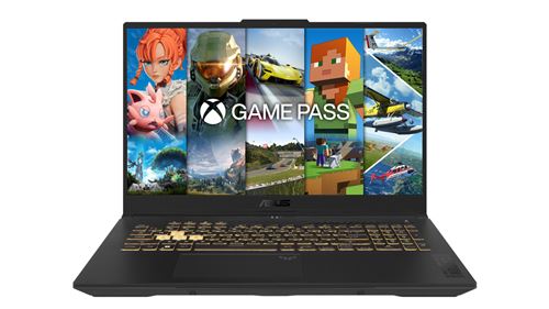 PC Portable Gaming Asus TUF F17-TUF707ZV4-HX022W 17,3"" FHD 144Hz Intel Core i7 16 Go RAM 512 Go SSD RTX 4060 TGP 140W Gris État correct - Asus reconditionné disponible sur Fnac