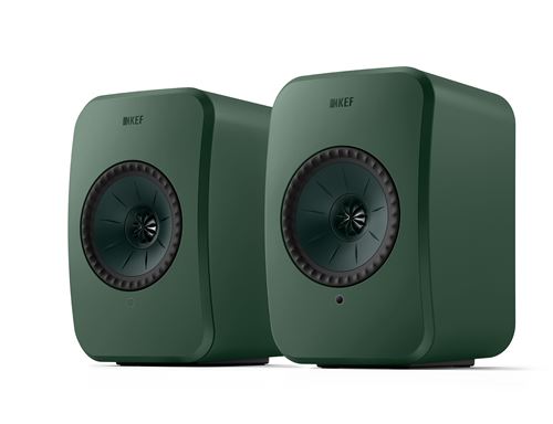 Enceintes connectées Hi-Fi KEF LSX 2 LT Vert Sauge vendues par paire État correct - KEF reconditionné disponible sur Fnac