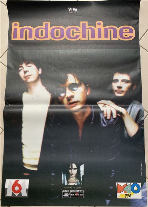 Acheter Indochine - Un Jour dans notre vie - 80x120cm - Affiche État correct - 49,99 € Indochine - Un Jour dans notre vie - 80x120cm - Affiche État correct - N/A reconditionné disponible sur Fnac