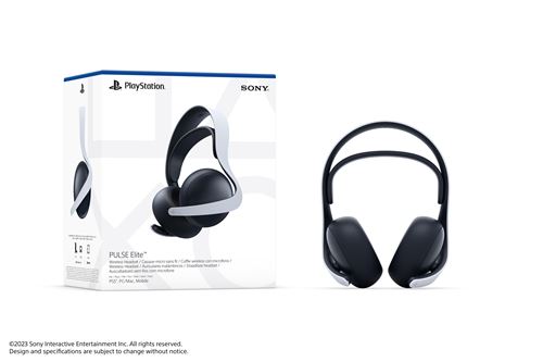 Casque micro sans fil Sony Pulse Elite Blanc pour PS5 PC et Mac + Sac Gris État correct - Sony reconditionné disponible sur Fnac