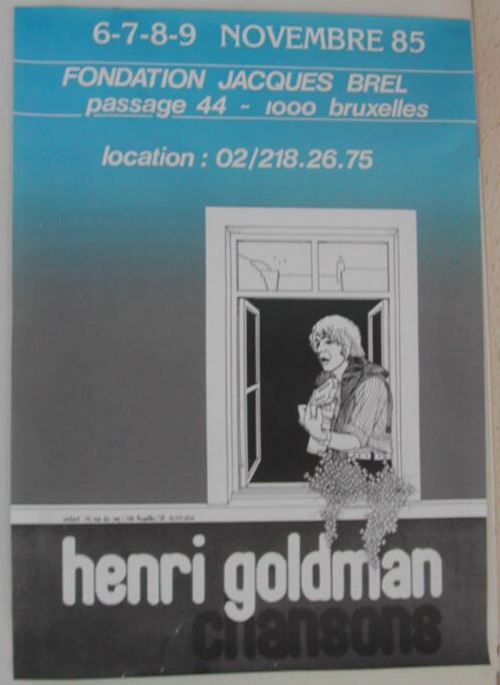 Goldman Henri - 39x55 cm - AFFICHE / POSTER État correct - N/A reconditionné disponible sur Fnac