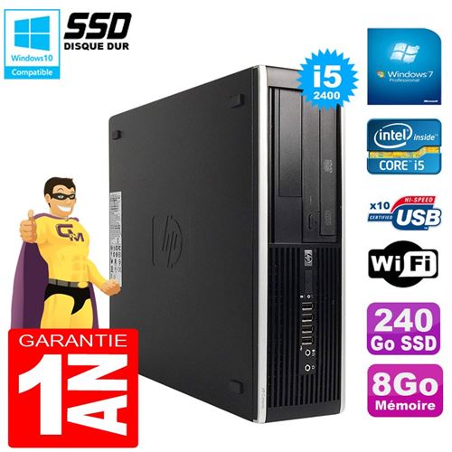 Acheter Pc hp compaq pro 6300 sff i5-2400 ram 8go disque 240go ssd graveur dvd wifi w7 État correct - 249,00 € Pc hp compaq pro 6300 sff i5-2400 ram 8go disque 240go ssd graveur dvd wifi w7 État correct - Hewlett-Packard reconditionné disponible sur Fnac