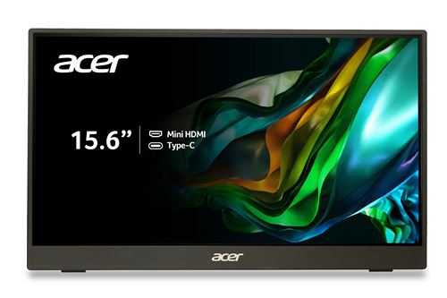 Ecran PC Portable Acer PM161QBbmiuux 15,6"" Full HD Noir État correct - Acer reconditionné disponible sur Fnac