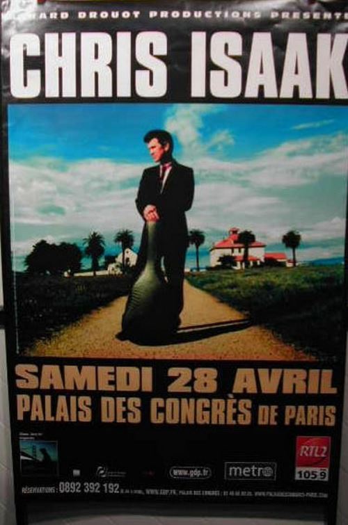 Chris Isaak - 80x120 cm - AFFICHE / POSTER État correct - N/A reconditionné disponible sur Fnac