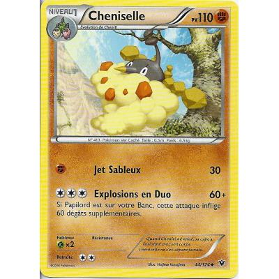 Carte Pokemon - XY10 - Impact des Destins - Cheniselle - PV 110 - 44/124 - Peu Commune - VF État correct - Asmodee reconditionné disponible sur Fnac