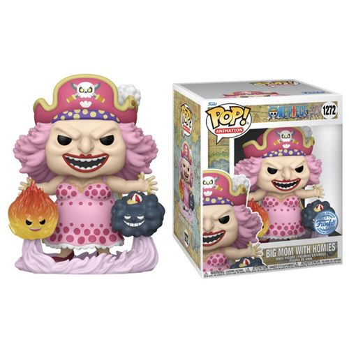 Figurine Funko Pop Super! N°1272 - One Piece - Big Mom + Homies État correct - N/A reconditionné disponible sur Fnac