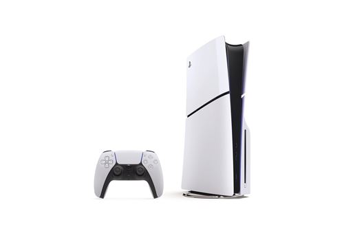 Console Sony PS5 Slim Edition Standard Blanc et Noir État correct - Sony reconditionné disponible sur Fnac
