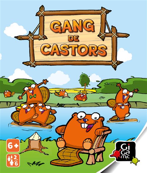 Jeu d’ambiance Gigamic Gang de Castors État correct - Gigamic reconditionné disponible sur Fnac
