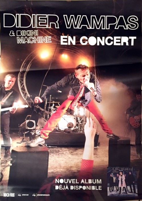 Didier WAMPAS - 70x100 cm - AFFICHE / POSTER État correct - N/A reconditionné disponible sur Fnac