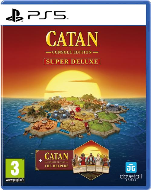 Catan Console Edition Super Deluxe PS5 État correct - Just for Games reconditionné disponible sur Fnac