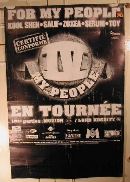 For My People - 74x110 cm - AFFICHE / POSTER État correct - N/A reconditionné disponible sur Fnac