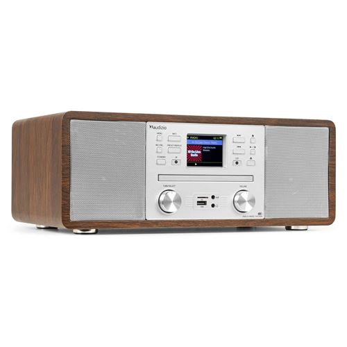 Audizio Avola - Radio Internet Wifi avec Lecteur CD, Bluetooth, DAB+ et FM - Aluminium État correct - N/A reconditionné disponible sur Fnac