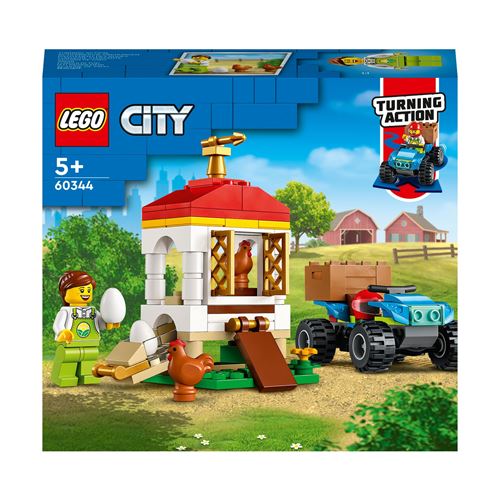LEGO® City 60344 Le poulailler État correct - Lego City reconditionné disponible sur Fnac