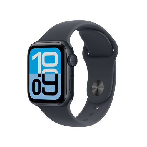 Acheter Apple Watch SE 3 GPS 40mm Boitier en Aluminium Minuit avec Bracelet Sport Minuit M/L État correct - 256,99 € Apple Watch SE 3 GPS 40mm Boitier en Aluminium Minuit avec Bracelet Sport Minuit M/L État correct - Apple reconditionné disponible sur Fnac