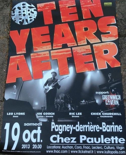 Ten Years After - 84x120 cm - AFFICHE / POSTER État correct - N/A reconditionné disponible sur Fnac