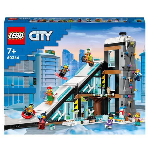 LEGO® City 60366 Le complexe de ski et d’escalade État correct - Lego City reconditionné disponible sur Fnac
