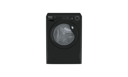 Candy EASY EY 1291DBBE/1-S - Machine à laver - largeur : 60 cm - profondeur : 52 cm - hauteur : 85 cm - chargement frontal - 61 litres - 9 kg - 1200 tours/min - noir État correct - Candy reconditionné disponible sur Fnac