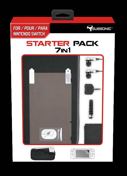 Acheter Starter Pack 7 en 1 Subsonic pour Nintendo Switch État correct - 19,85 € Starter Pack 7 en 1 Subsonic pour Nintendo Switch État correct - Subsonic reconditionné disponible sur Fnac