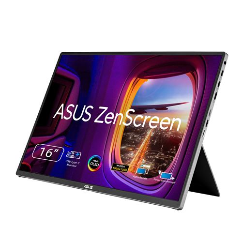 Acheter Ecran PC Asus ZenScreen MQ16FC 16"" WUXGA OLED Argent État correct - 201,99 € Ecran PC Asus ZenScreen MQ16FC 16"" WUXGA OLED Argent État correct - Asus reconditionné disponible sur Fnac