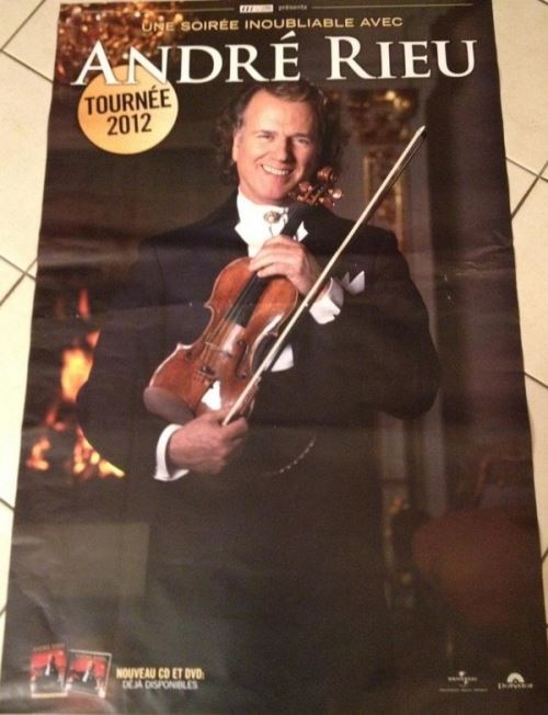André RIEU - 80x120 cm - AFFICHE / POSTER État correct - N/A reconditionné disponible sur Fnac