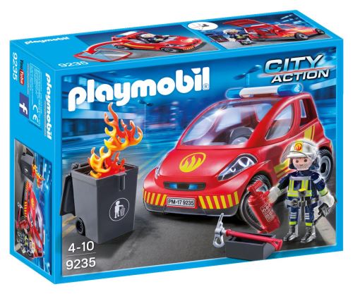 Acheter Playmobil City Action 9235 Pompier avec véhicule d'intervention État correct - 29,98 € Playmobil City Action 9235 Pompier avec véhicule d'intervention État correct - Playmobil reconditionné disponible sur Fnac