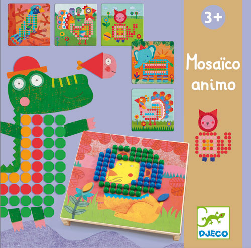 Acheter Djeco Mosaïco Animo État correct - 34,00 € Djeco Mosaïco Animo État correct - Djeco reconditionné disponible sur Fnac