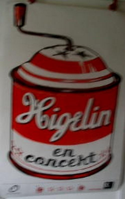 Higelin Jacques - 80x120 cm - AFFICHE / POSTER État correct - N/A reconditionné disponible sur Fnac