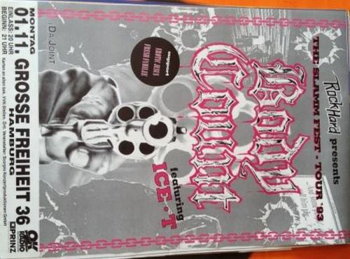 Bodycount - 60x84 cm - AFFICHE / POSTER État correct - N/A reconditionné disponible sur Fnac