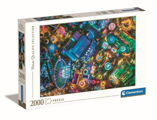 Puzzle 2000 pièces Clementoni Vue aérienne État correct - Clementoni reconditionné disponible sur Fnac