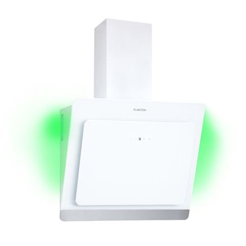 Hotte aspirante - Klarstein Aurora Eco 60 - 550 m³/h - 60 cm - éclairage LED - Blanc État correct - N/A reconditionné disponible sur Fnac
