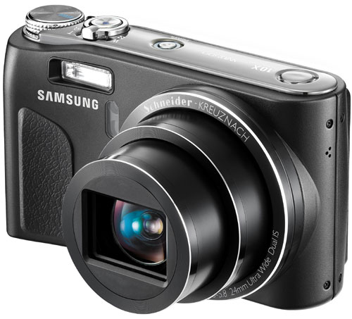 Samsung WB500 - Appareil photo numérique - compact - 10.2 MP - 720 p - 10x zoom optique - Schneider - flash 30 Mo - noir État correct - Samsung reconditionné disponible sur Fnac