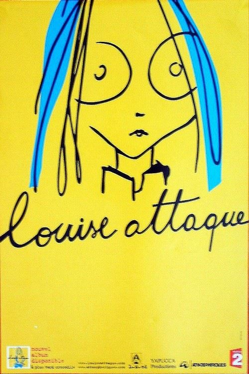 Louise Attaque - 80x120 cm - AFFICHE / POSTER État correct - N/A reconditionné disponible sur Fnac