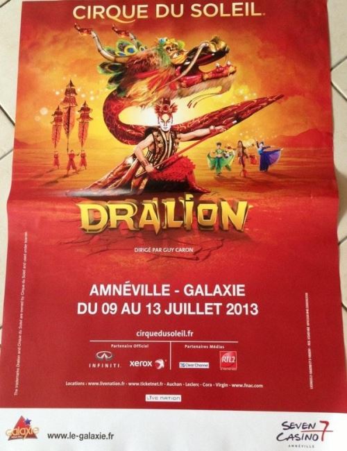 Cirque Du Soleil - 70x100 cm - AFFICHE / POSTER État correct - N/A reconditionné disponible sur Fnac
