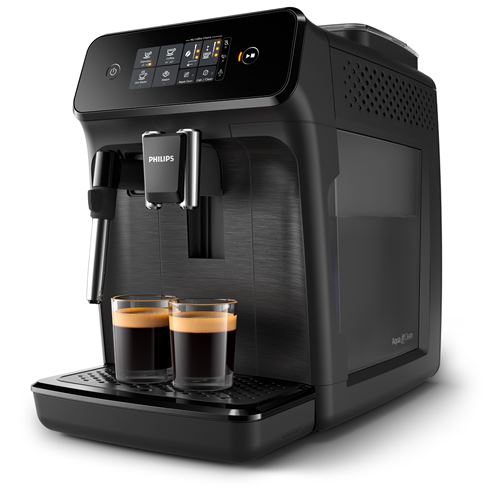 Expresso avec broyeur Philips EP1220/00 Série 1200 avec buse vapeur Noir État correct - Philips reconditionné disponible sur Fnac
