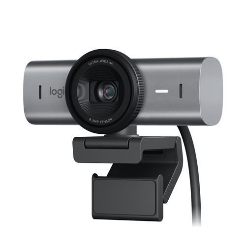 Webcam Logitech MX Brio 4K UHD Graphite État correct - Logitech reconditionné disponible sur Fnac