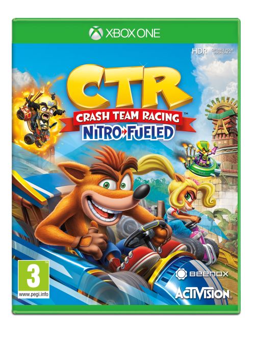 Crash Bandicoot Team Racing Nitro Fueled Xbox One État correct - Koch Media reconditionné disponible sur Fnac