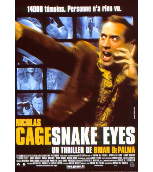 Acheter Snake Eyes AFFICHE CINEMA ORIGINALE État correct - 22,99 € Snake Eyes AFFICHE CINEMA ORIGINALE État correct - N/A reconditionné disponible sur Fnac