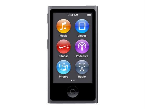 Acheter Apple iPod nano - 7ème génération - lecteur numérique - 16 Go - gris sidéral État correct - 189,00 € Apple iPod nano - 7ème génération - lecteur numérique - 16 Go - gris sidéral État correct - N/A reconditionné disponible sur Fnac
