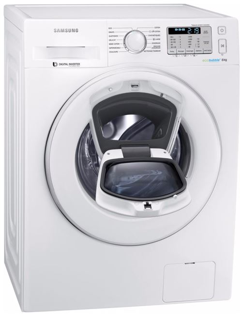 Acheter Lave-linge hublot SAMSUNG WW80K5213WW Blanc Reconditionné État correct - 361,99 € Lave-linge hublot SAMSUNG WW80K5213WW Blanc Reconditionné État correct - Samsung reconditionné disponible sur Fnac