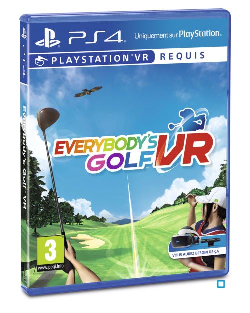 Everybody's Golf PS4 VR État correct - Sony reconditionné disponible sur Fnac