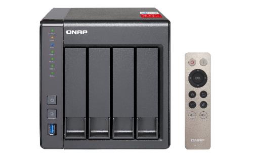 NAS QNAP HDMI quad core TS-451+-2Go max 8Go État correct - QNAP reconditionné disponible sur Fnac